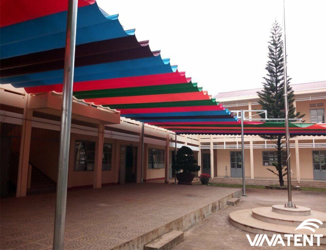 mái xếp di động đa chức năng