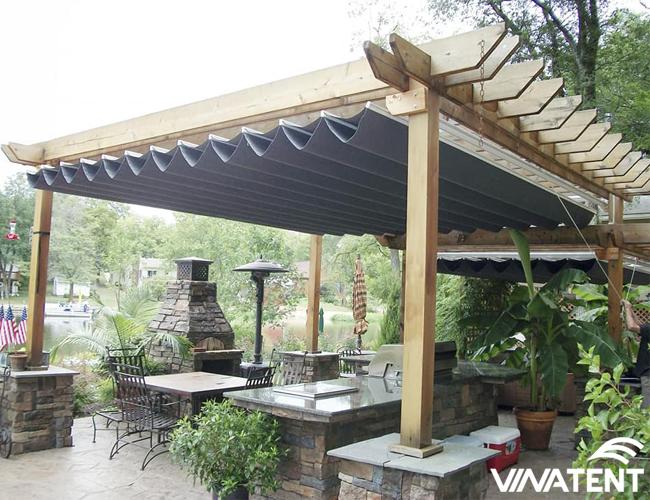 Mái xếp di động đẹp