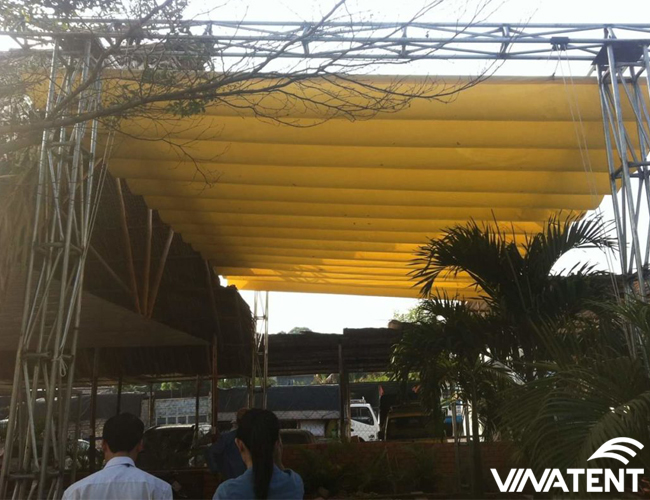 mái xếp di động giá rẻ