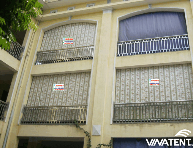 mành che nắng sử dụng cho nhà hàng khách sạn