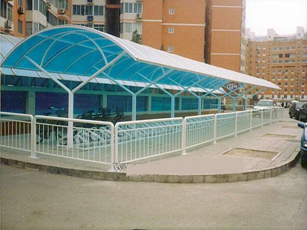 Nhà vòm để xe độc đáo