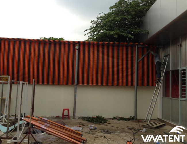 thi công bạt che nắng tại Hà Nội