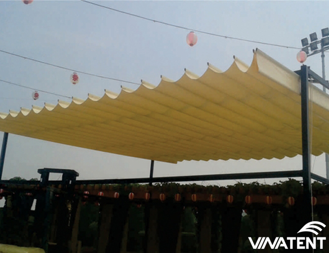 vệ sinh mái xếp