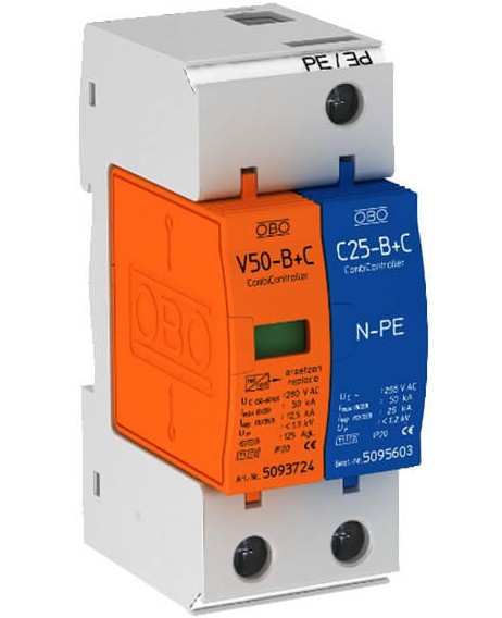 Báo giá thiết bị chống sét OBO type 1+2