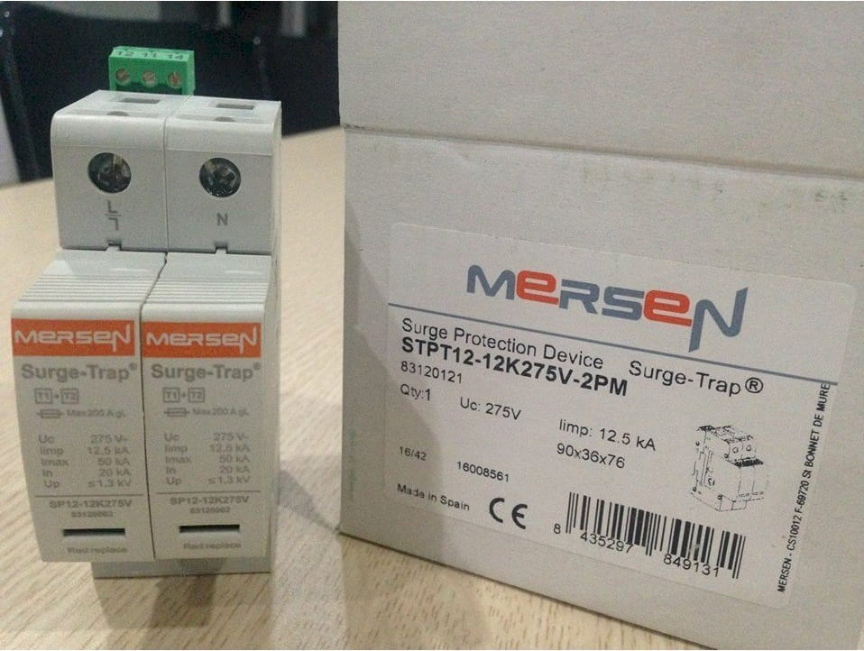 thiết bị chống sét Mersen STPT12 - 12,5KA