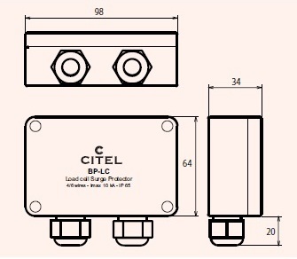 thông số kỹ thuật bộ chông sét loadcell-bplc