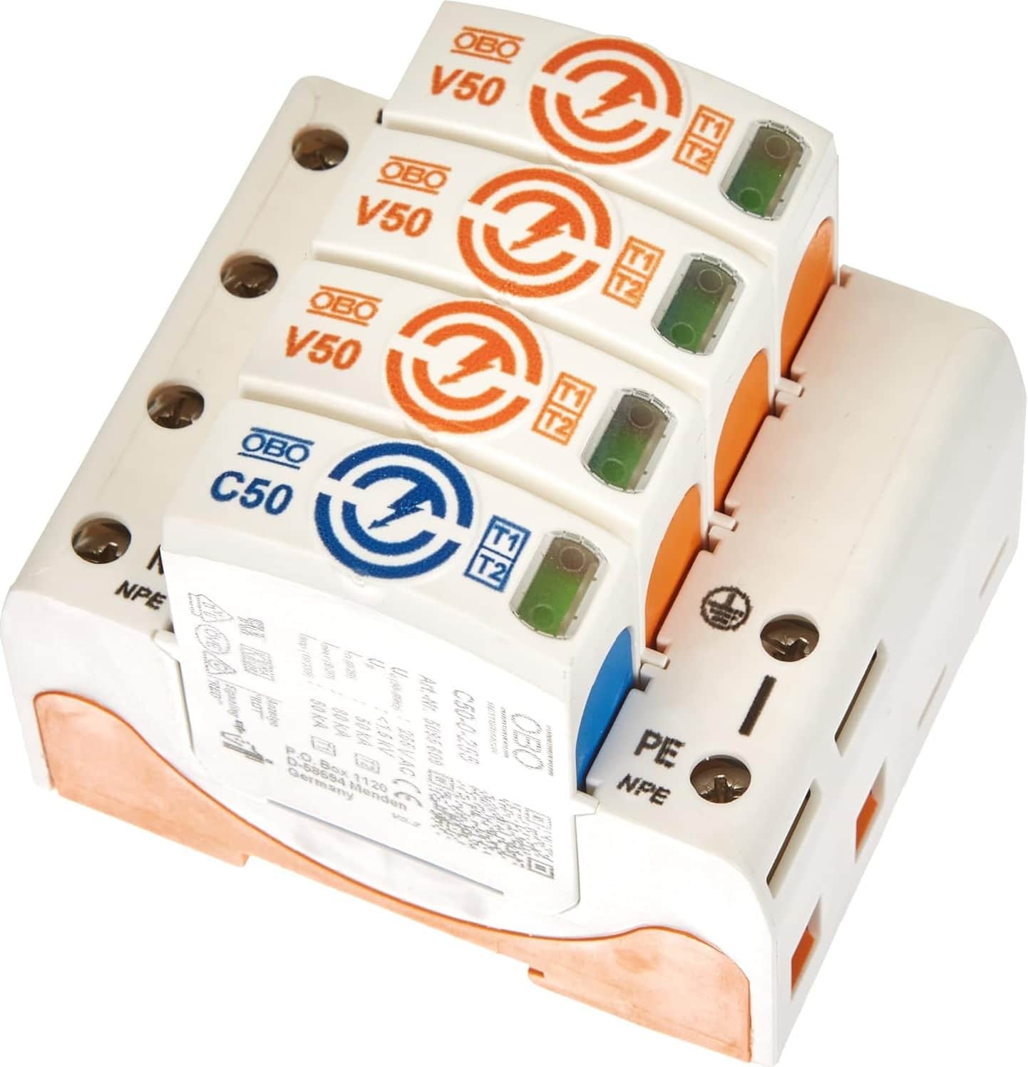 Chống sét lan truyền 3 pha OBO V50-3+NPE-280-5093526