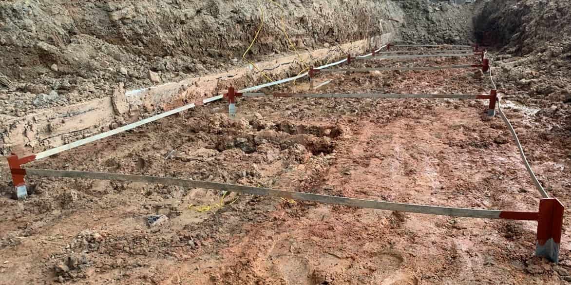 Cọc tiếp địa thép mạ kẽm nhúng nóng làm công nghiệp