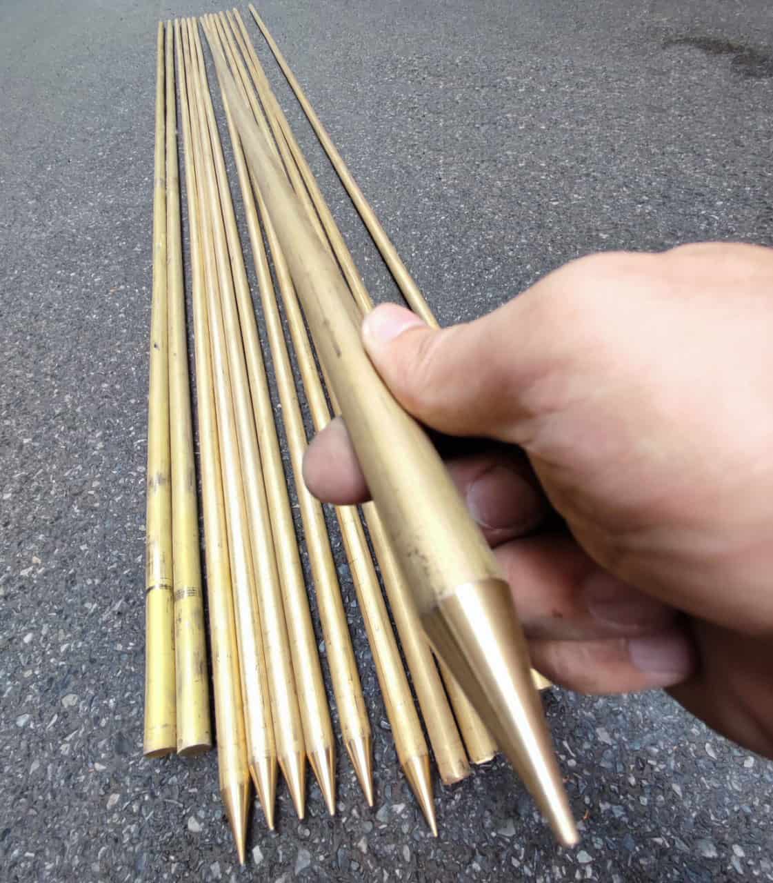 Cọc tiếp địa đồng vàng đạt chuẩn TCVN