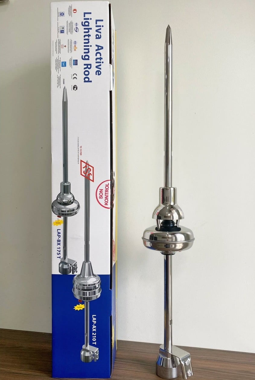 Đại lý phân phối kim thu sét Liva chính hãng, có co, cq