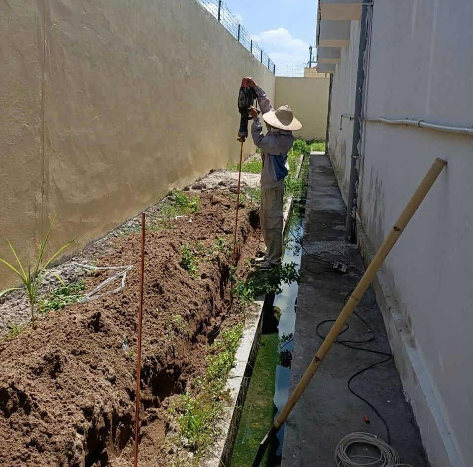 Thi công tiếp địa an toàn điện