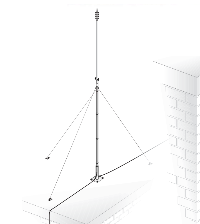 Hướng dẫn lắp kim thu sét Interceptor SI60I