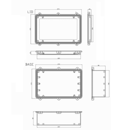 Sơ đồ lắp đặt thiết bị cắt sét 3 pha 3PPM100KA-480-NE-AIMCB