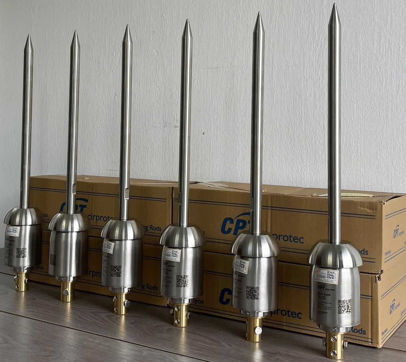 Kim thu sét bán kính bảo vệ 107m Cirprotec NLP2200