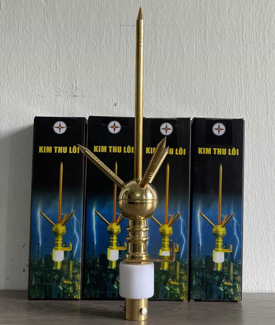 Kim thu sét cổ điển bằng đồng EVN