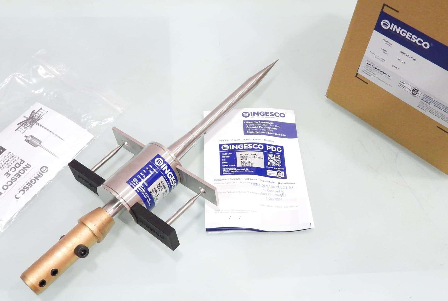 kim thu sét Ingesco Tây Ban Nha