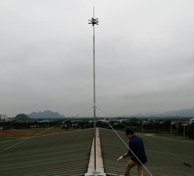 Lắp kim chống sét Ingesco PDC 5.3