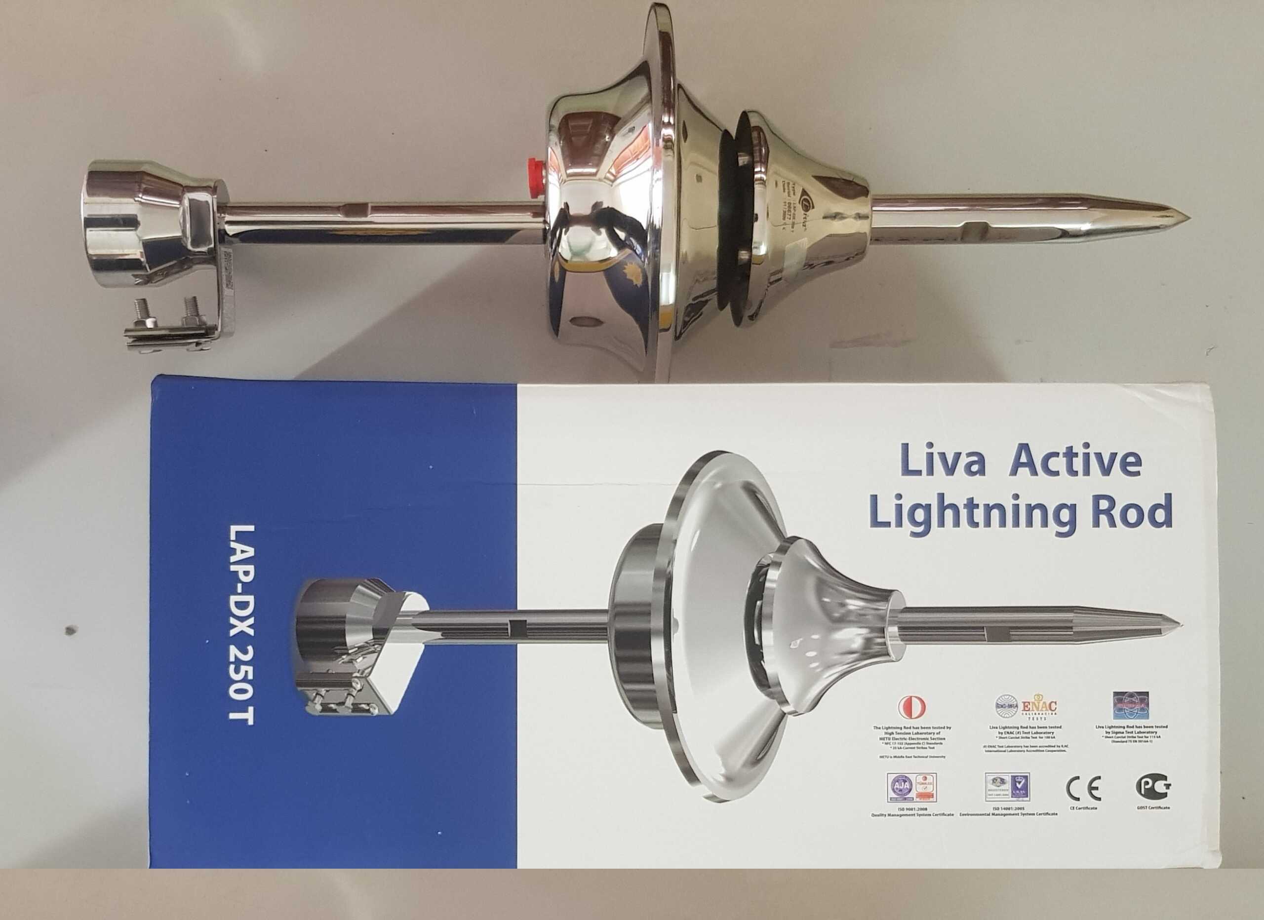 kim thu sét liva dx250 thổ nhĩ kỳ, bán kính bảo vệ 146m