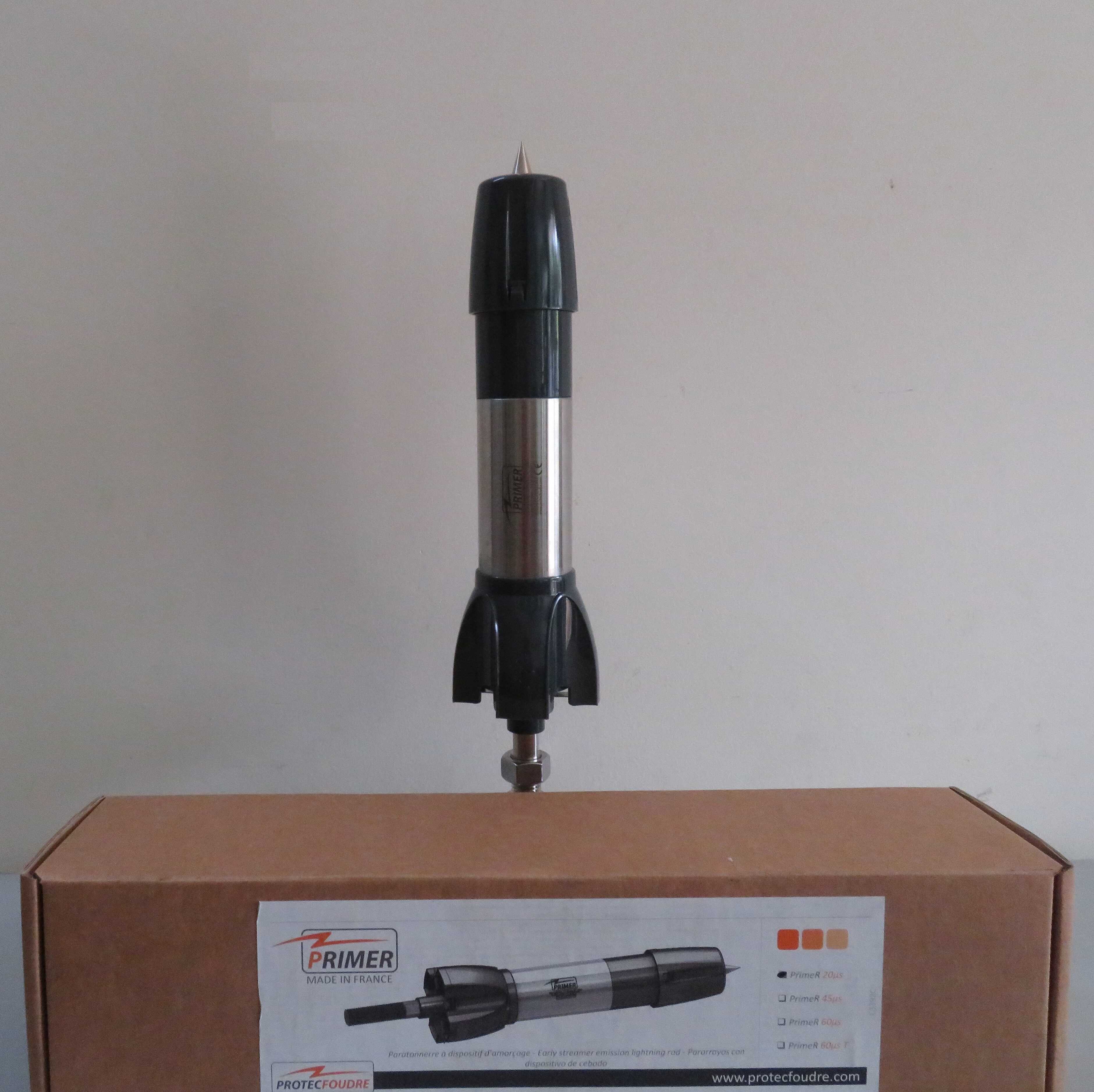 Kim chống sét primer 45 Indelec pháp, bán kính bảo vệ 89m