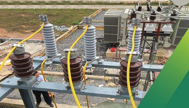 Lắp chống sét van cho trạm biến áp