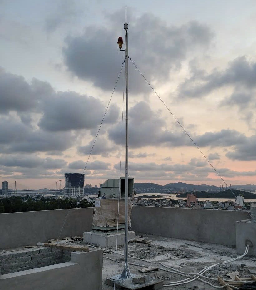 Lắp kim chống sét Cirprotec NLP2200