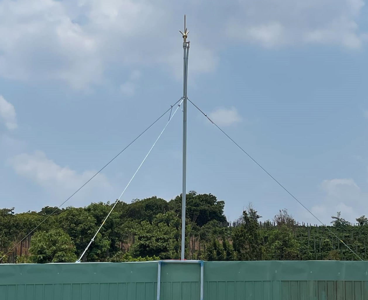 Lắp kim chống sét cổ điển TY901