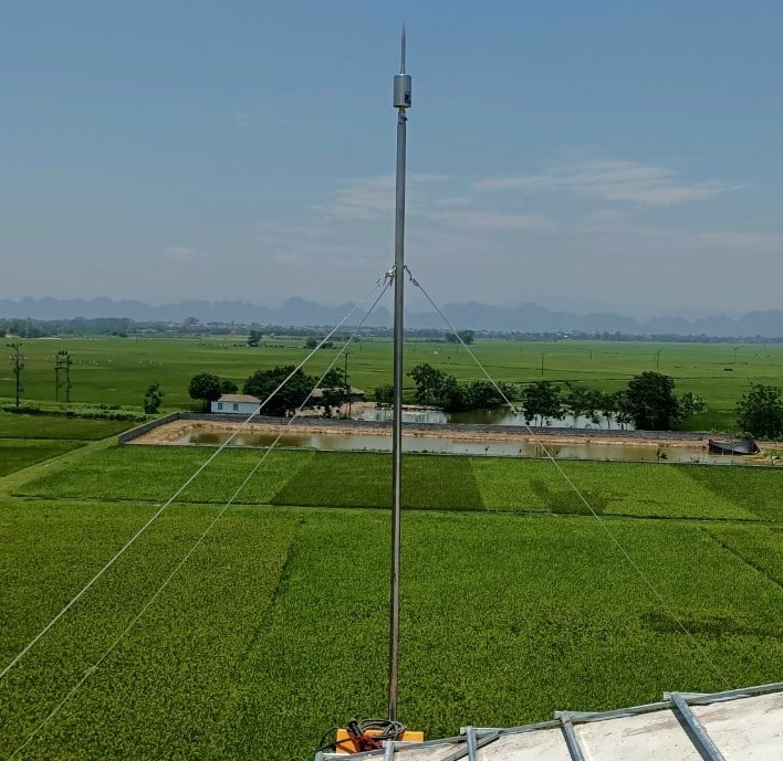 Lắp kim thu sét Ingesco PDC E30