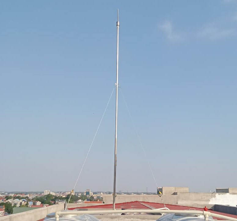 Lắp kim thu sét Nimbus 60