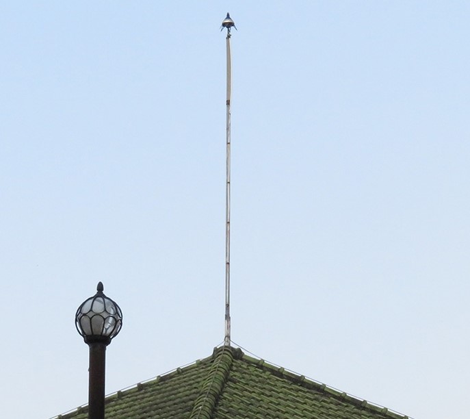 Lắp kim thu sét Prevectron-TS 2.25-TS25 cho nhà biệt thự