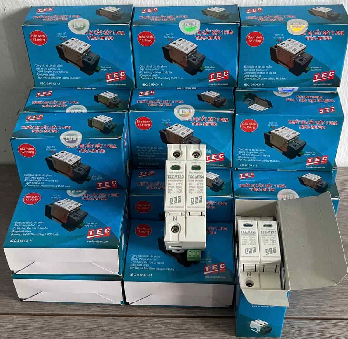 Mua thiết bị cắt lọc sét TEC ở đâu uy tín