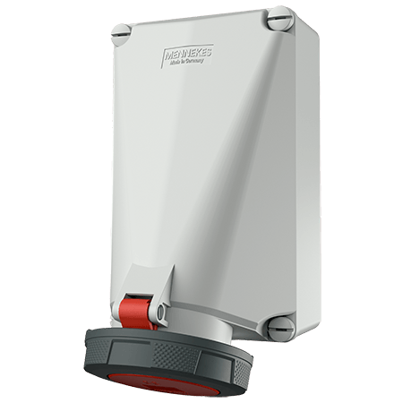 Ổ cắm công nghiệp CEE kín nước 3Pha-  125A - 5 chân - IP67 , mã 143