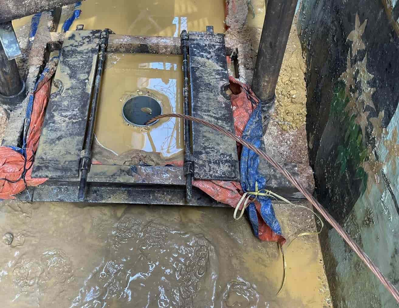 Thả day đồng trần xuống giếng tiếp địa