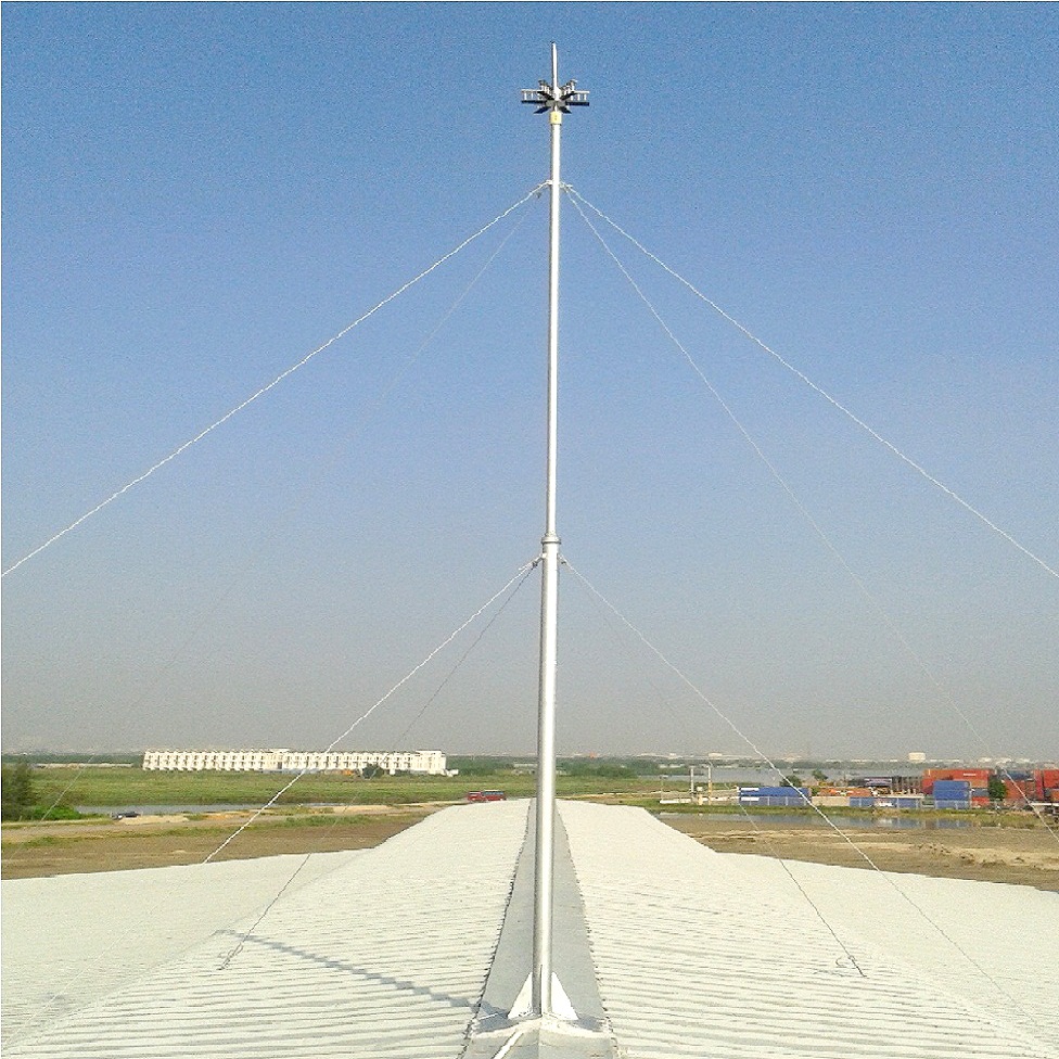 Bộ ghép nối Inox 3mxD42x3mm chân trụ đỡ kim thu sét