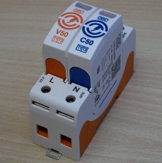 Thiết bị cắt sét 1 pha ÔBO V50-1+NPE-280 5093522