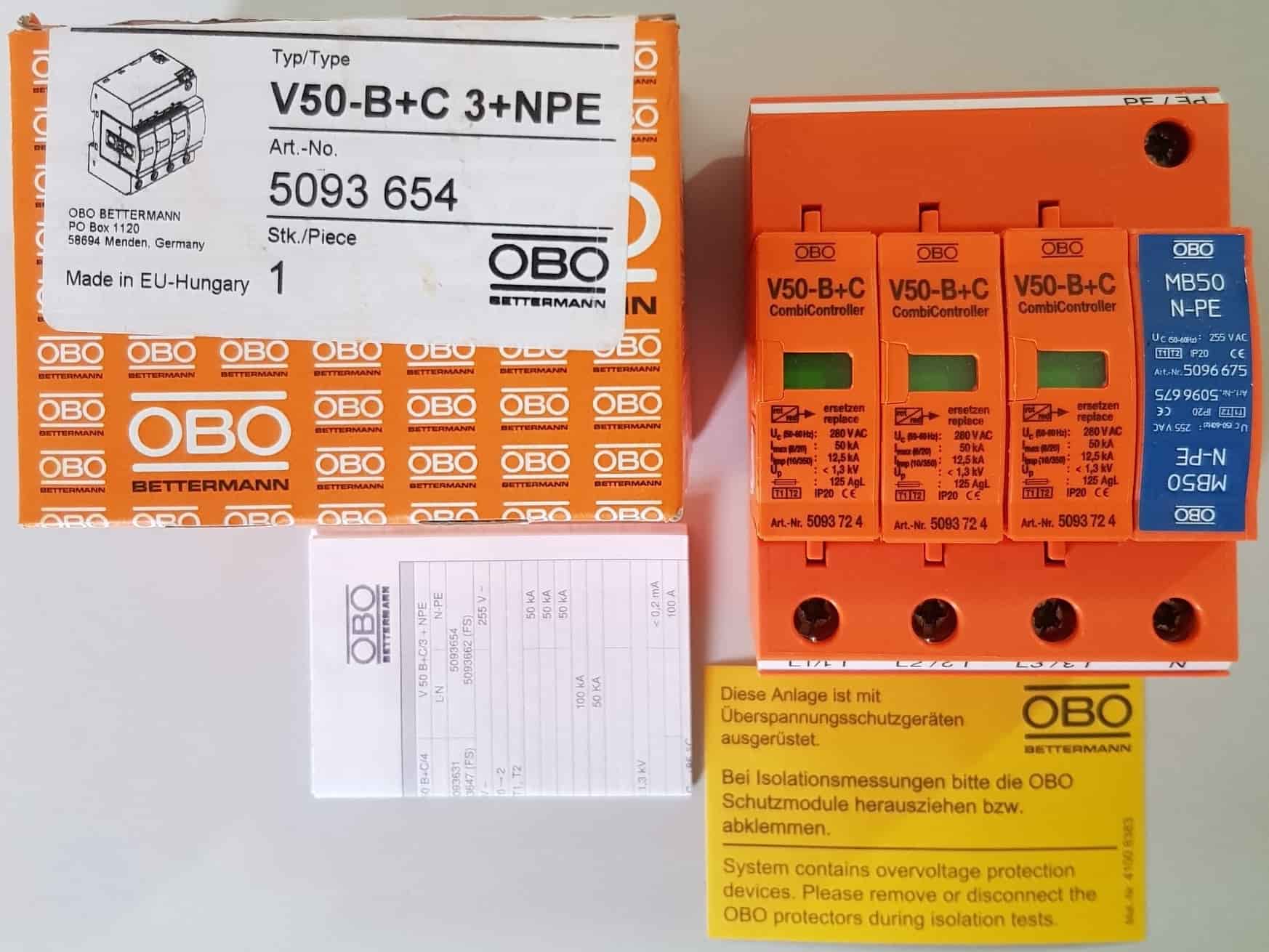 Thiết bị chống sét 3 pha cho nhà ở