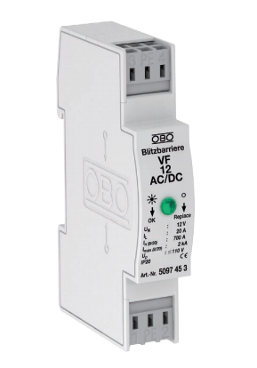 Thiết bị chống sét nguồn điện 1 chiều OBO VF12-AC DC