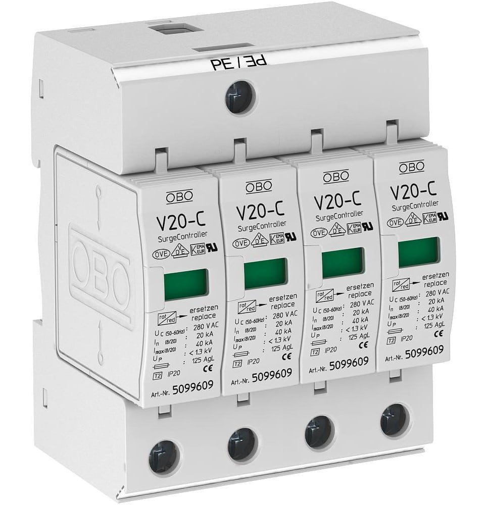 Thiết bị chống sét OBO V20-C4-280 là gì