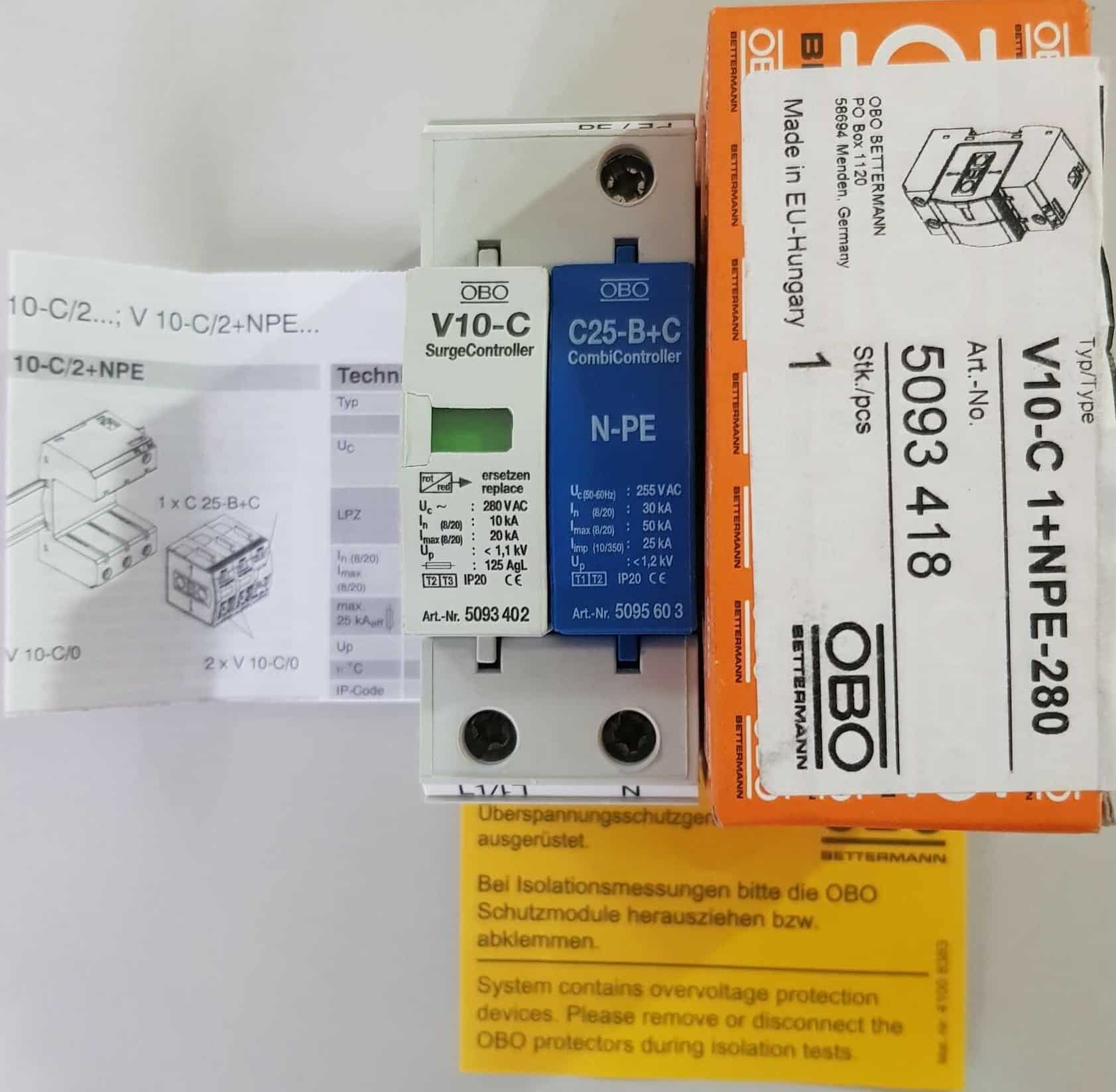 Thiết bị chống sét type 3