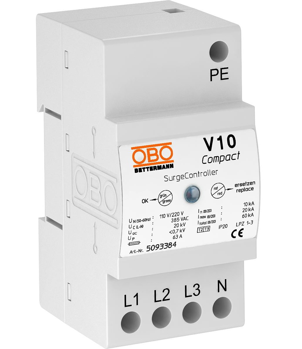 Thiết bị chống sét OBO V10 COMPACT 385 là gì