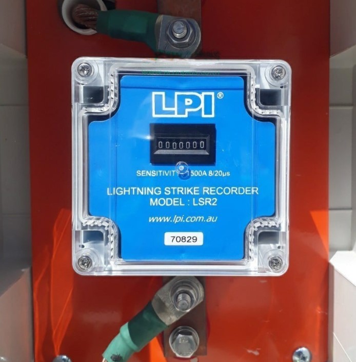 Thiết bị đếm sét LPI LSR2 Úc