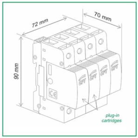 bộ chống sét PSM4-40/400 TT