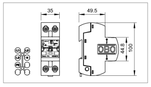 Cách lắp đăt thiết bị chống sét lan truyền OBO LC63 hãng obo đức