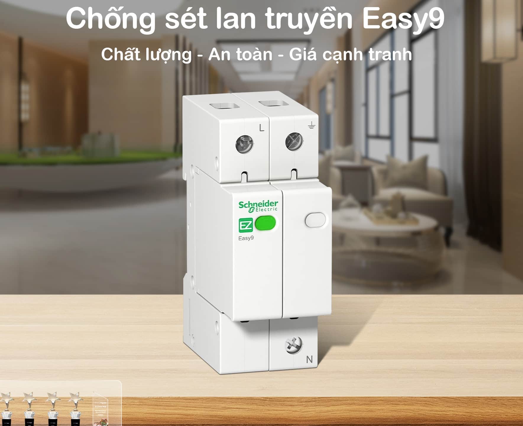Vì sao nên chọn mua thiết bị chống sét schneider