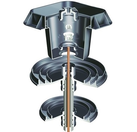 hố tiếp địa chống thấm, hố kiểm tra tiếp địa chống thấm kumwell