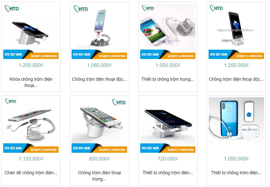 Tổng hợp chống trộm điện thoại