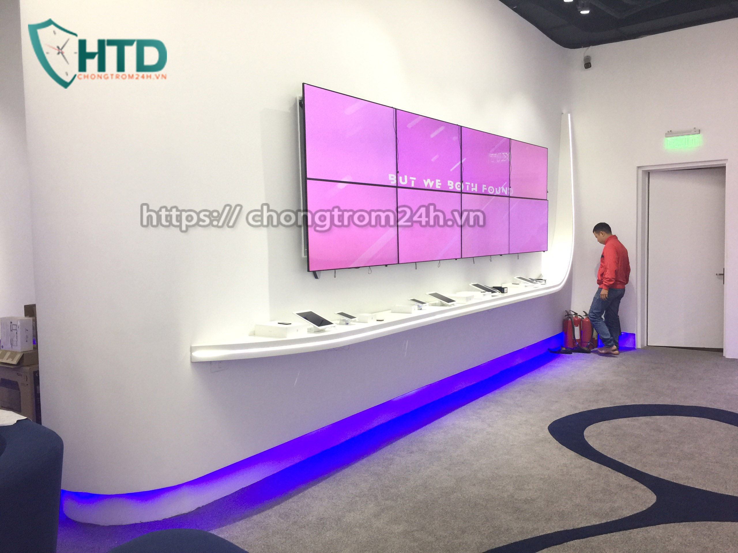 Chống trộm hàng trung bày