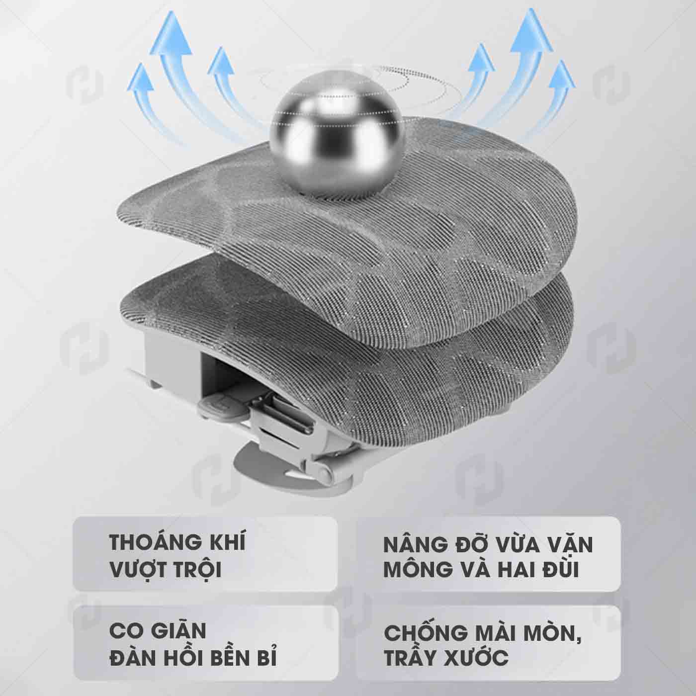 Ghế công thái học HTD-621