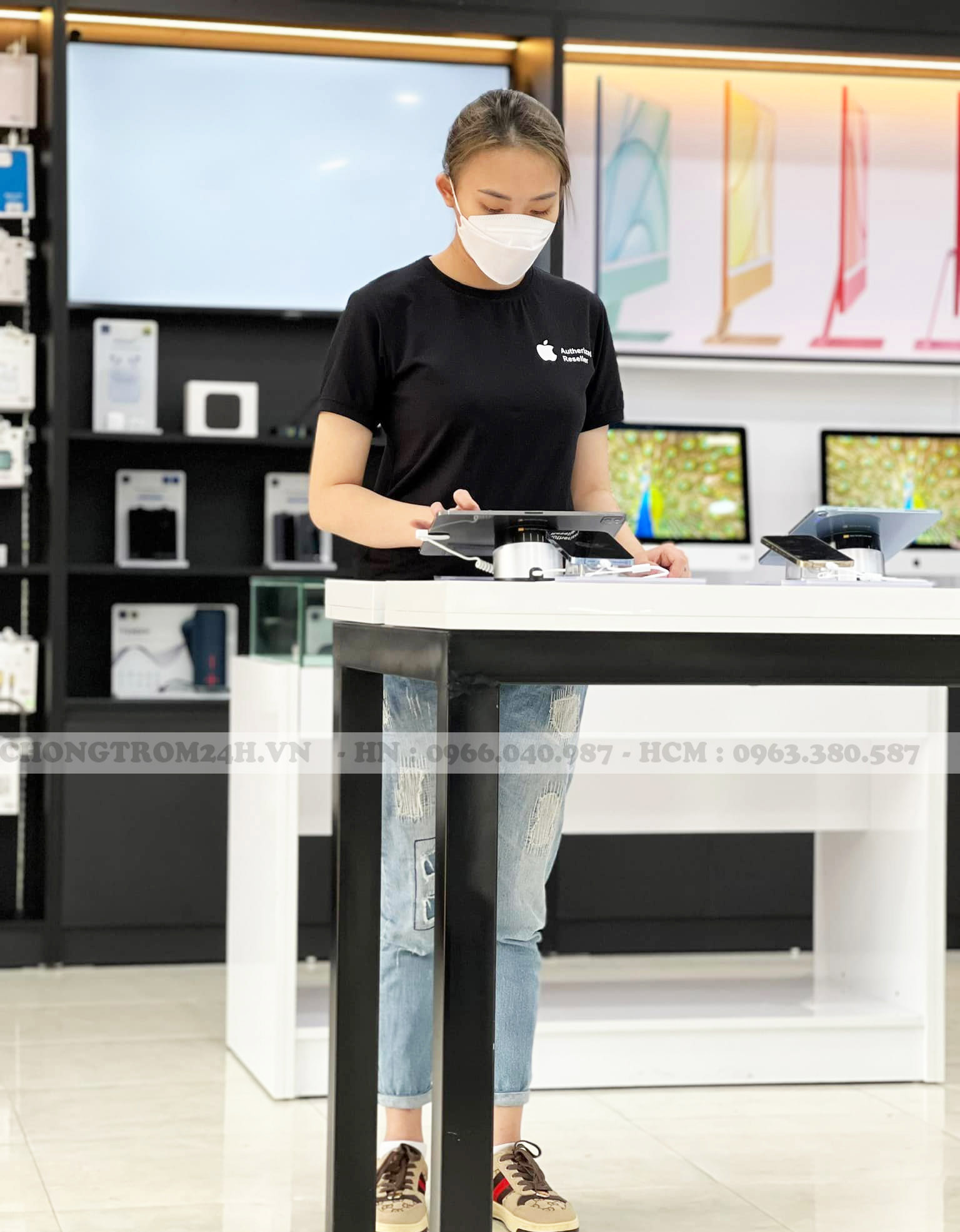 thiết bị chống trộm ipad