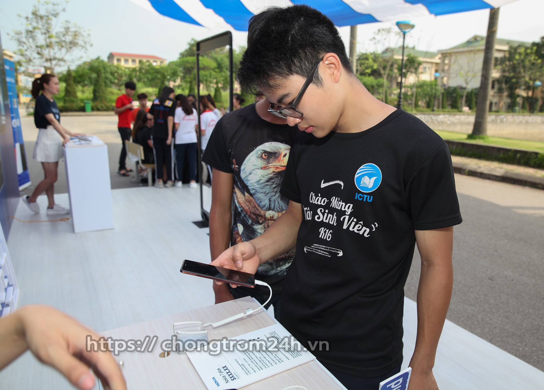 Thiết bị chống trộm điện thoại Nokia trên các bàn trải nghiệm