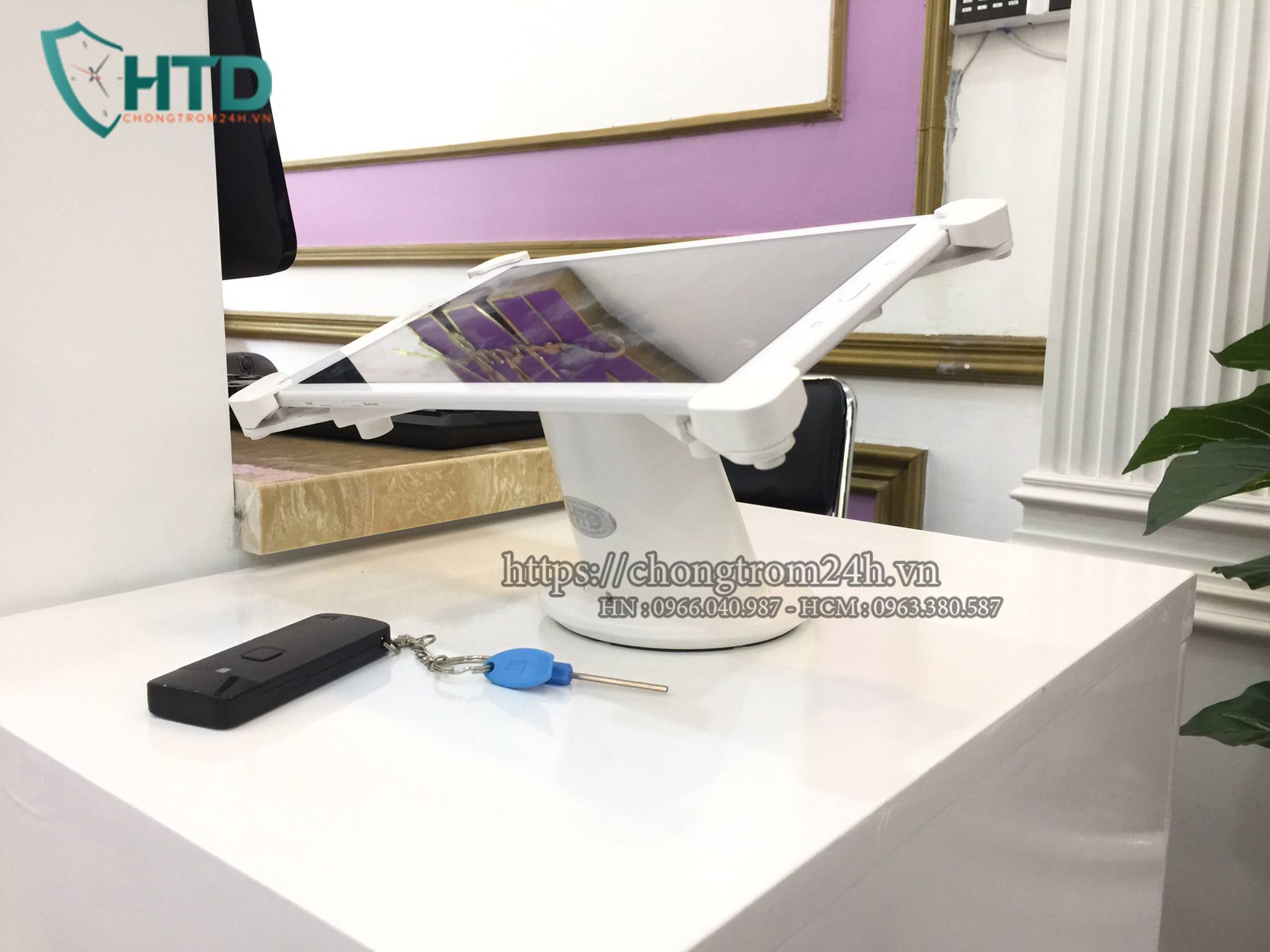 THiết bị chống trộm máy tính bảng POL818W